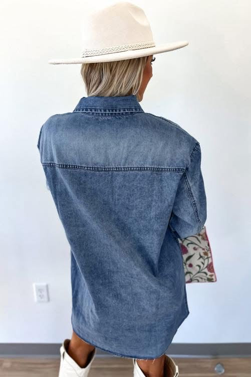 Loose Denim Dress