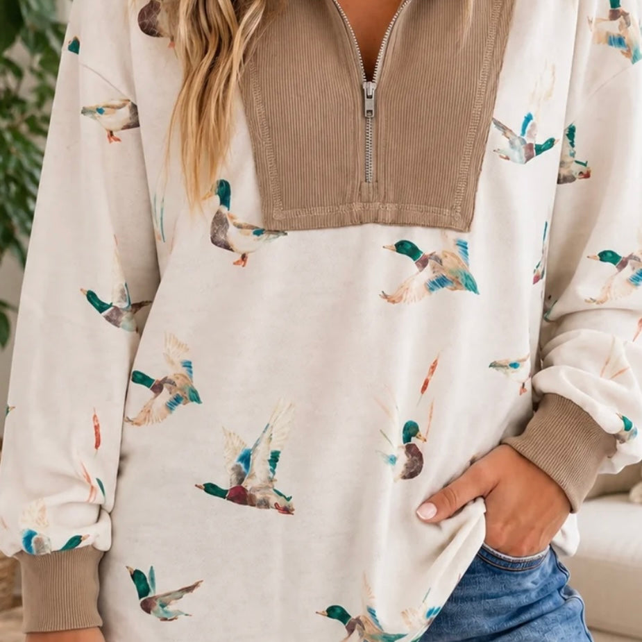 Duckin’ Darling Pullover