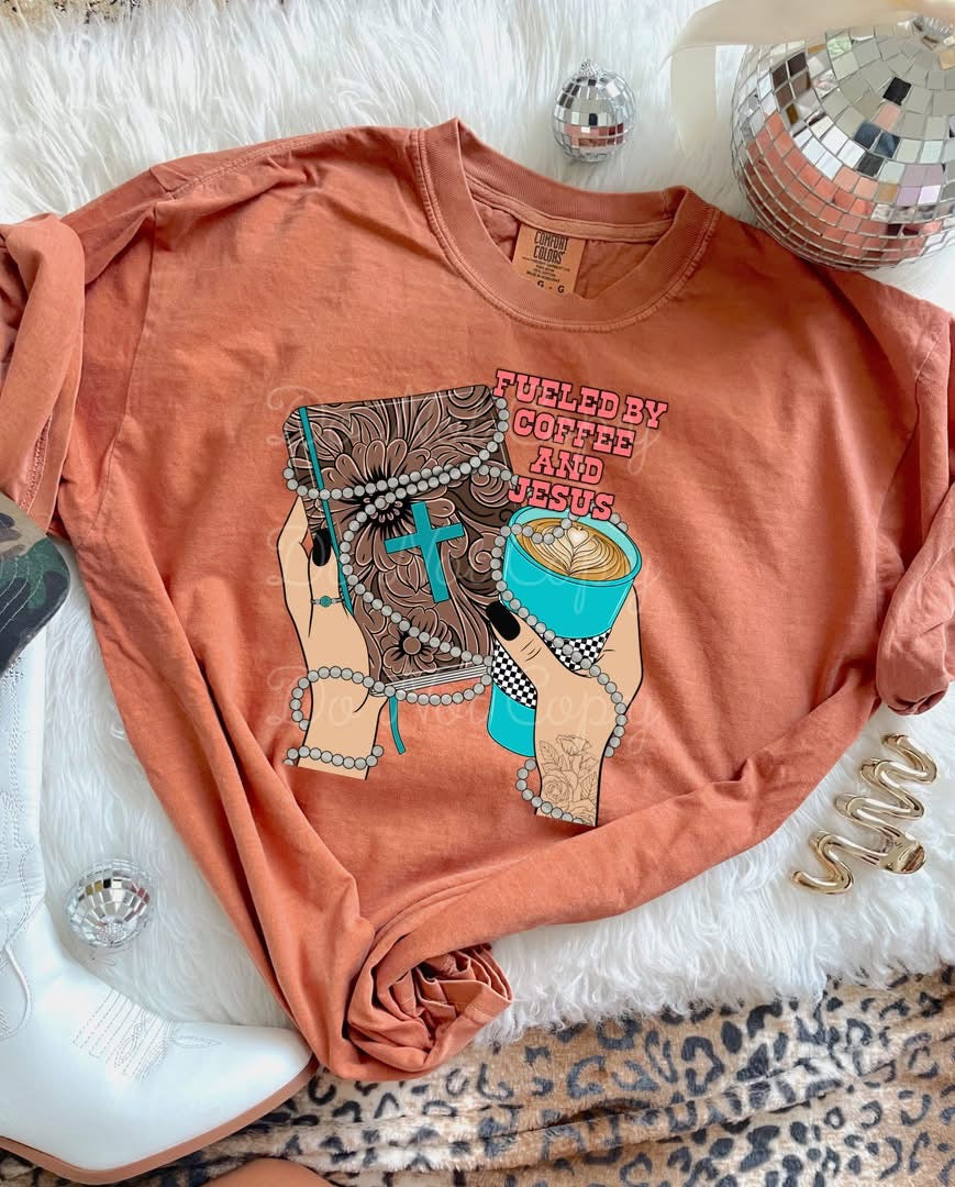 Coffee + Jesus Tee