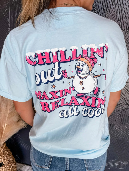 Chillin’ Snowman Tee