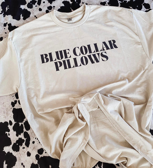 Blue Collar Pillows Tee