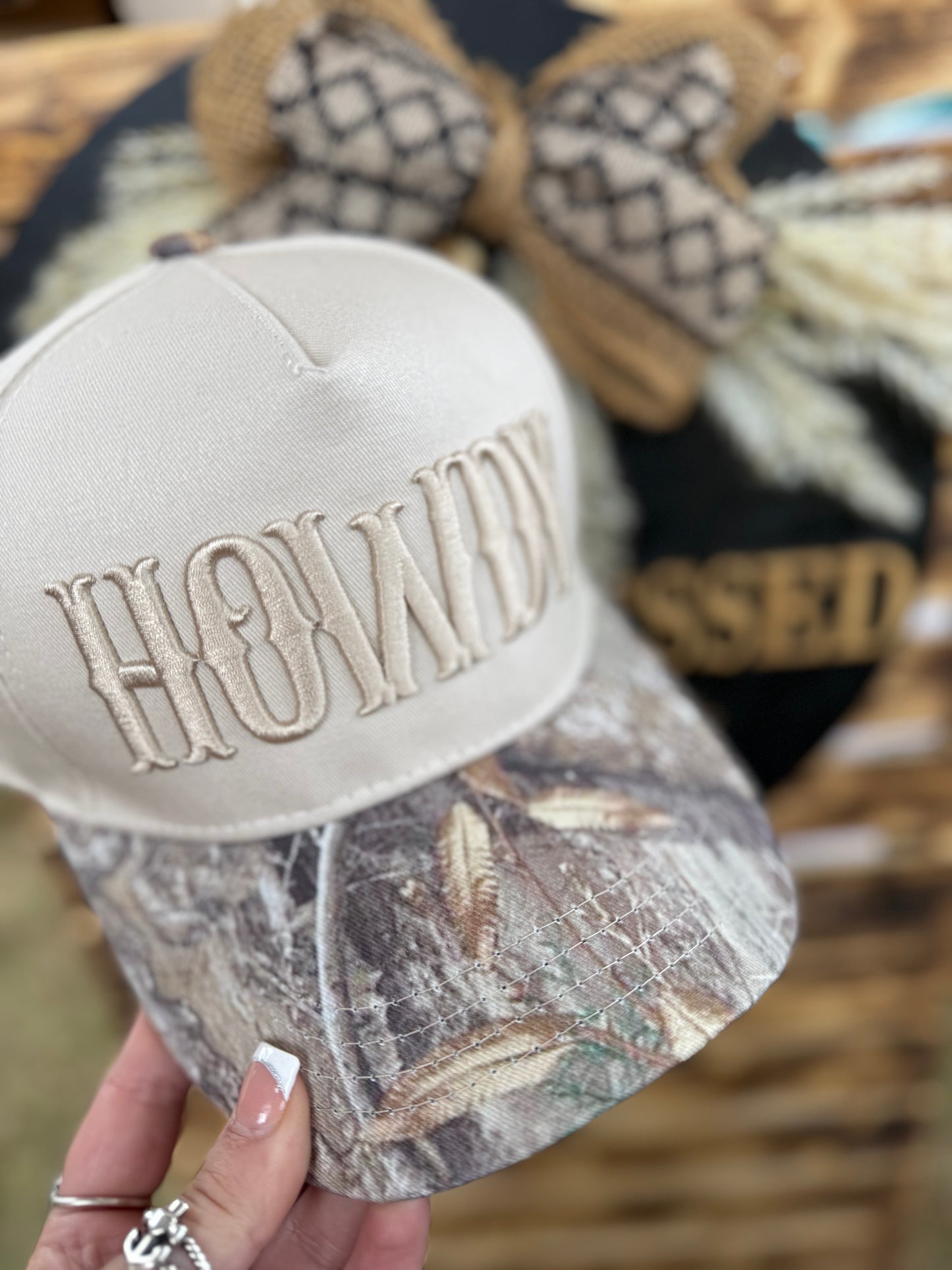 Howdy Camo Hat