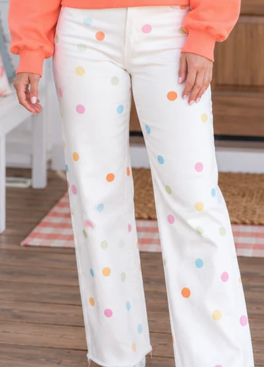 Happy Hour Polka Dot Pants