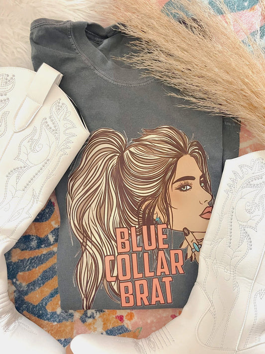 Blue Collar Brat Tee