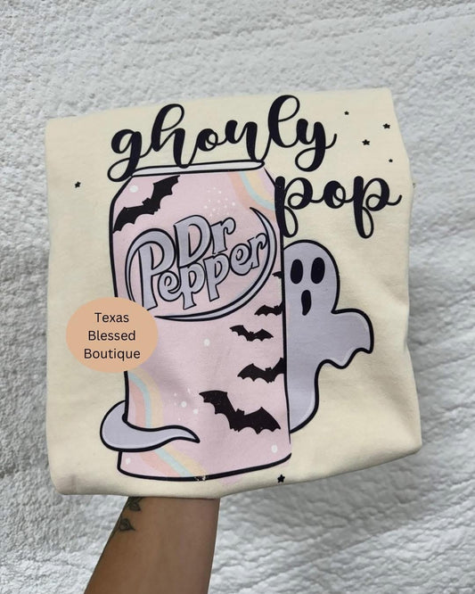 Halloween Ghouly Pop Graphic Tee