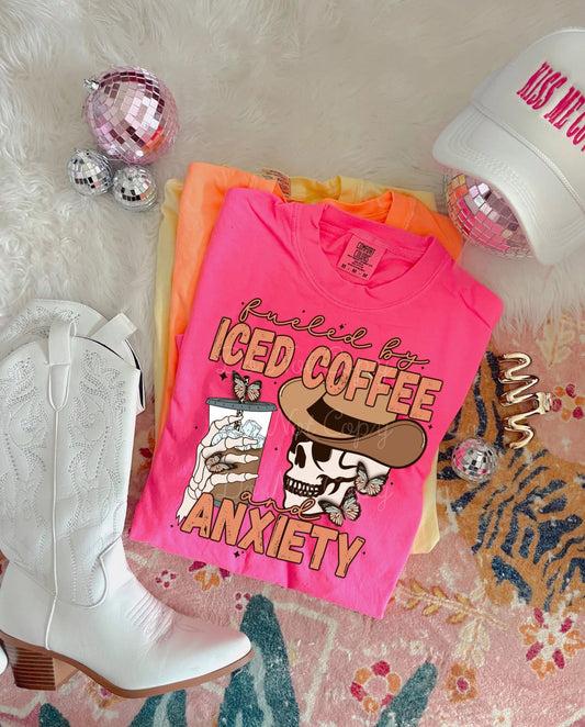 Iced Coffee + Anxiety Tee